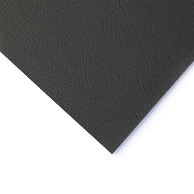 Hoja de plástico ABS negro 1/8