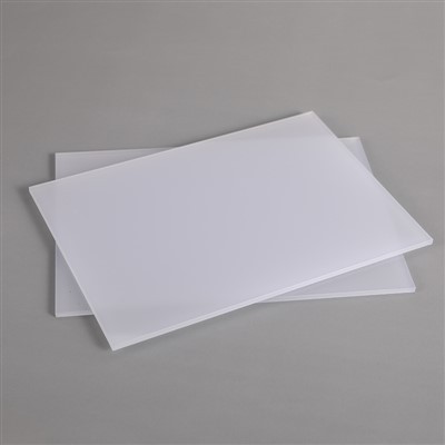 Hoja de policarbonato blanco sólido
