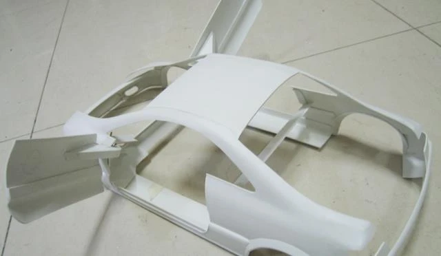 Piezas de ABS Matt Sheet Car