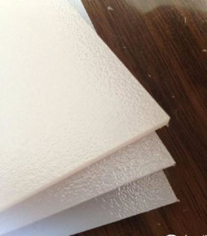 Resistencia de grietas en relieve en relieve brillante ABS