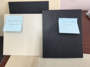 La estabilidad del color de la hoja de ABS no se desvanece