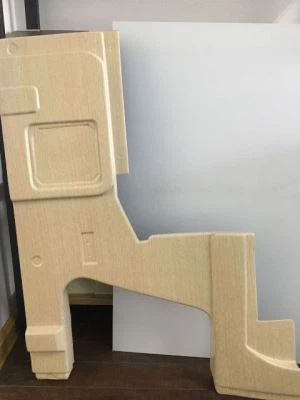 Superficie de la hoja del ABS calentada y pegada con PVC