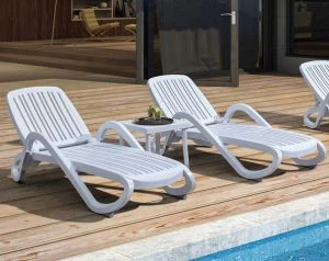 El monopatín ABS no dañará la silla de playa de piel