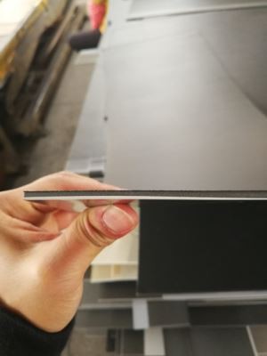 La hoja compuesta del PVC y del ABS es respetuosa del medio ambiente, impermeable, incombustible y de alta densidad